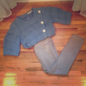 Grey-Brown American Eagle Jeans